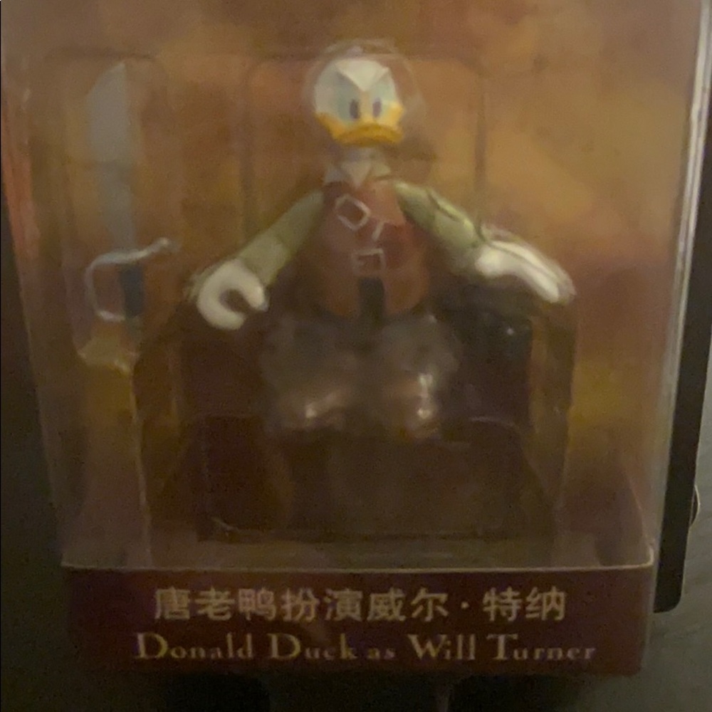 Donald Duck as Will Turner